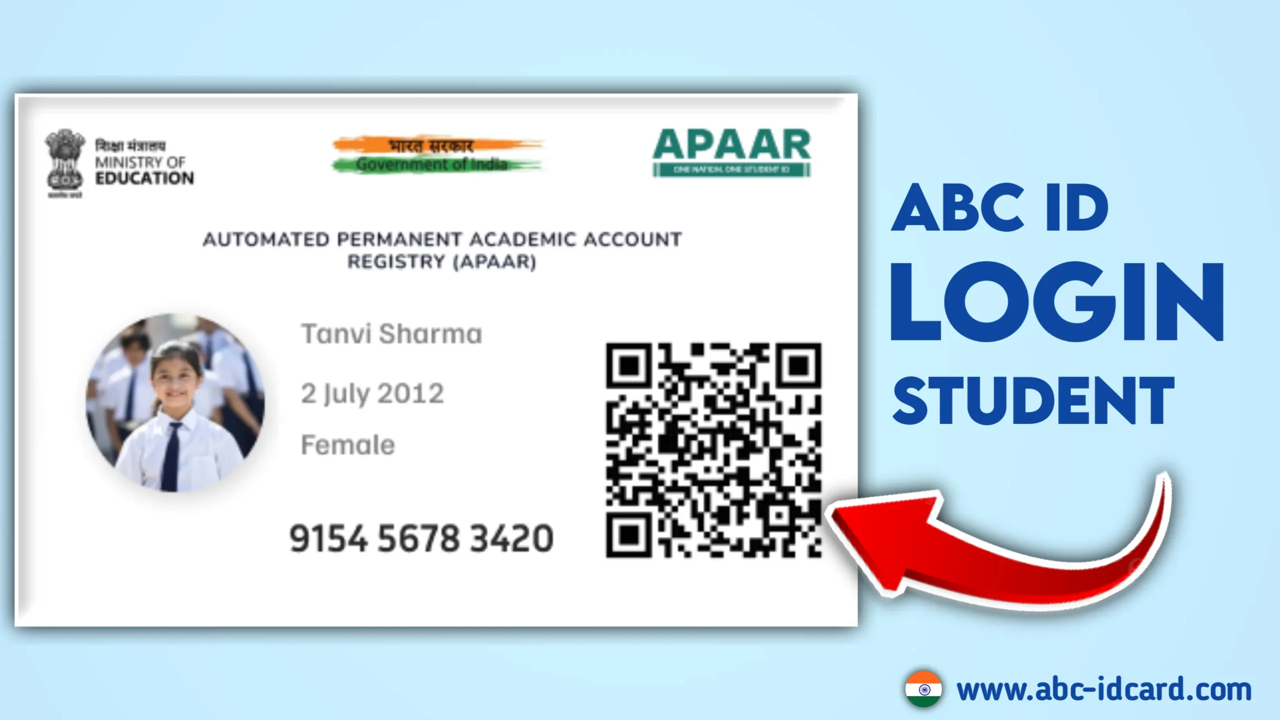 ABC ID Login Student Apaar ID Login