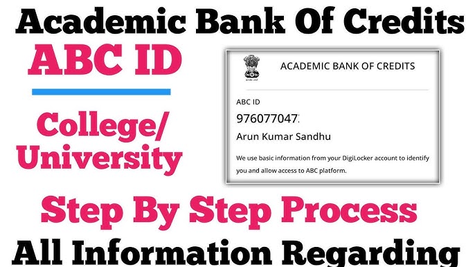 ABC ID Card Update Institutions, Universities, and Colleges